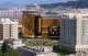China: The Sands Macao casino (gold building) from Guia Hill, Macau
